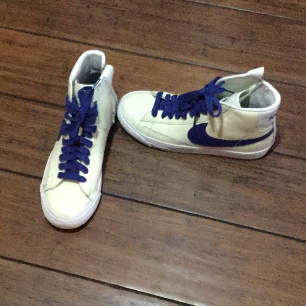 Custom Nike ID high top sneakers